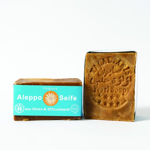 Aleppo-Olivenseife mit 32% Lorbeeröl