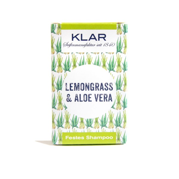 Festes Shampoo Lemongrass & Aloe Vera, 100 g